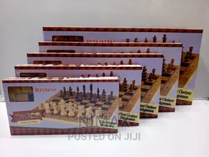 Chess Backgammon Wooden Set