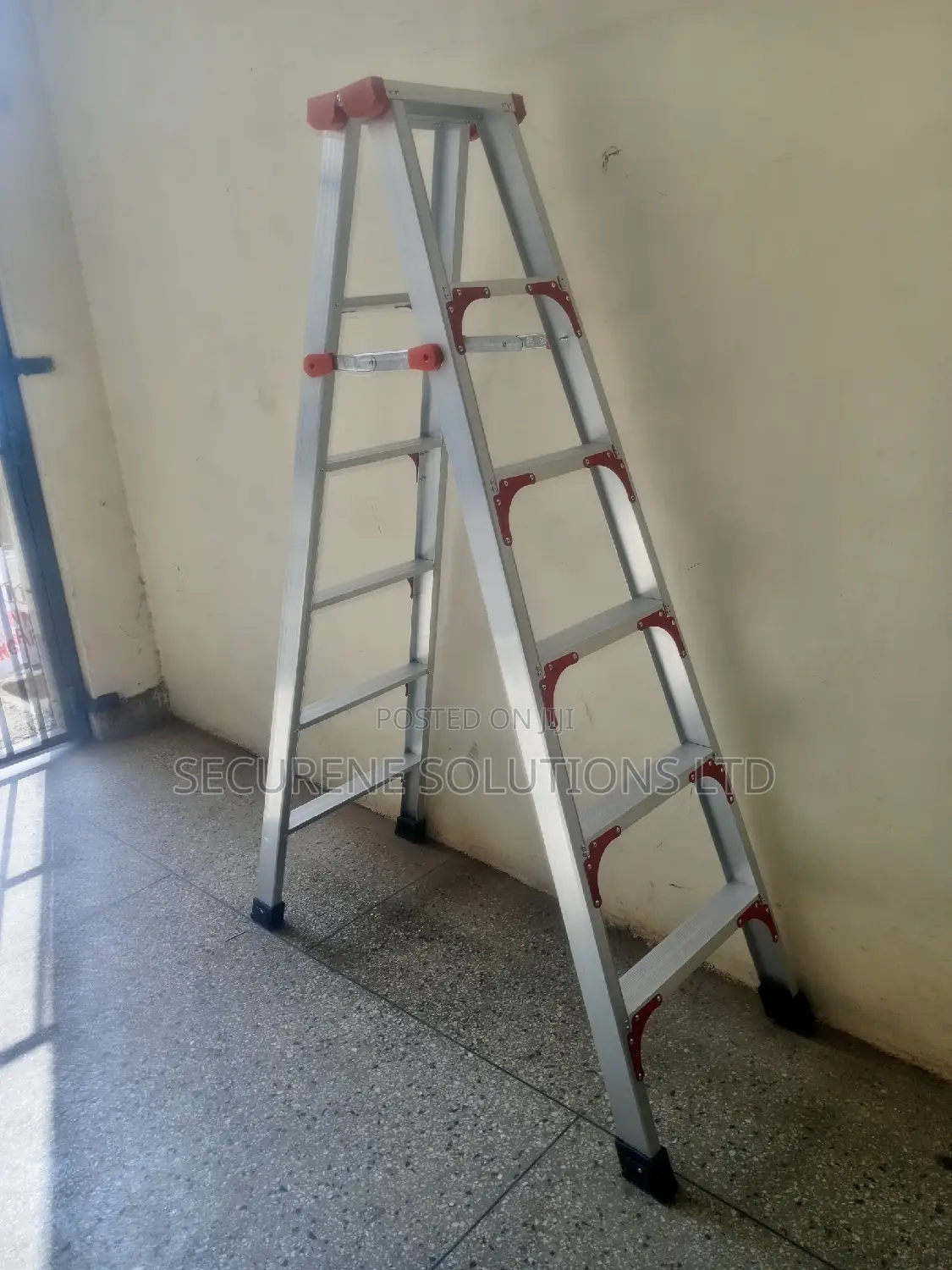 Ladder 6 Steps Aluminum Double Sided 6 Steps/2meters