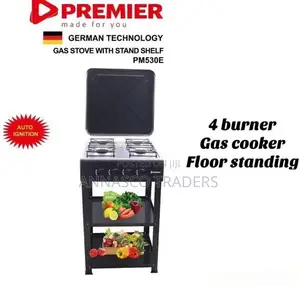 Premier AUTOMATIC 4 Gas Burner Cooker With Compartments+1 YE