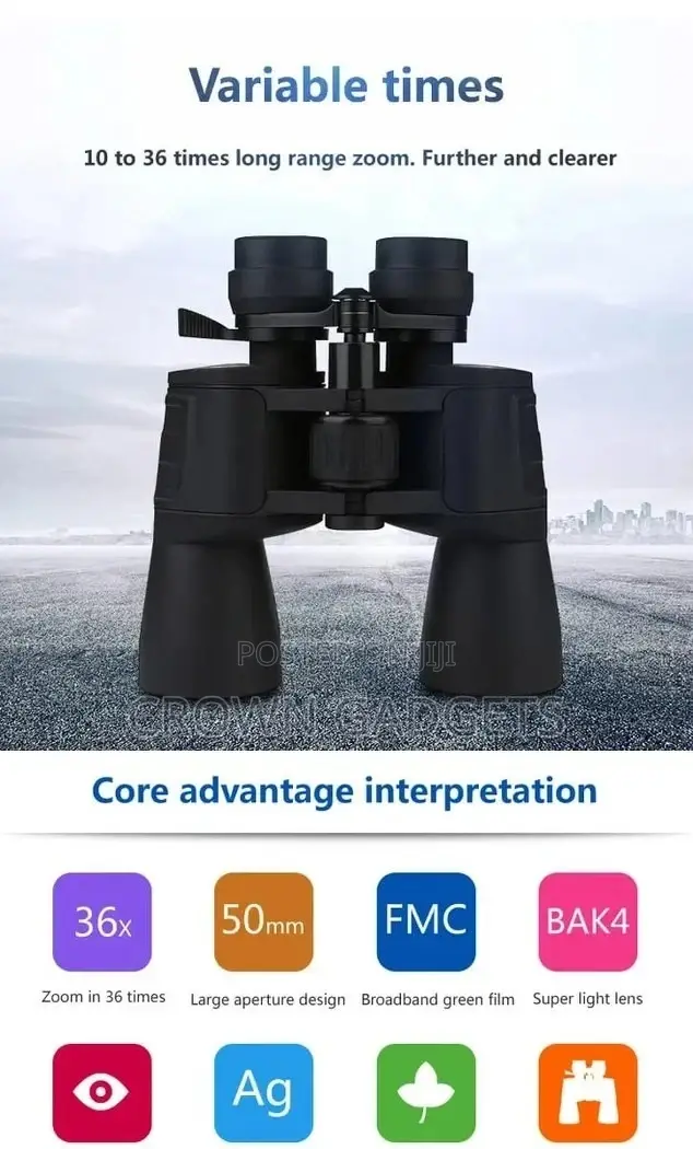 Night Vision 60×60 3000M HD Hunting Binoculars Telescope