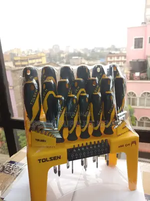 Tolsen Screwdriver Set 44pcs 20184 Heavy Duty Magnetic Tips