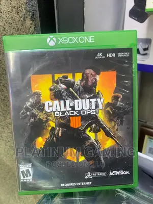Black Ops 4 Used X Box One