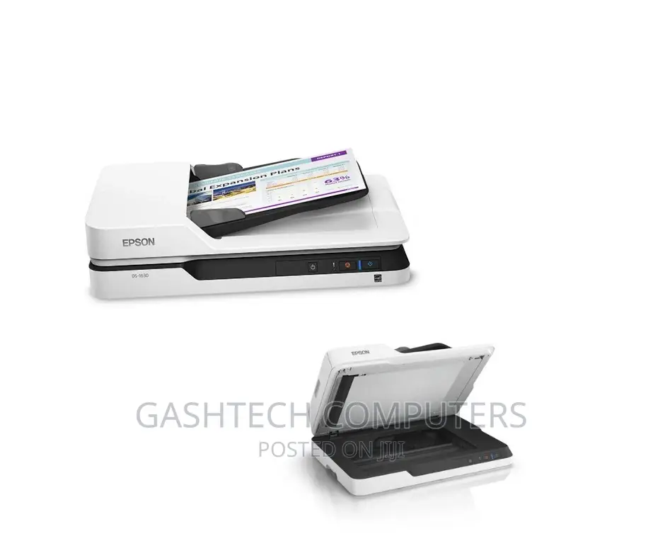 Epson Epson Ds-1630 Flatbed C Flatbed Color Document Scanner