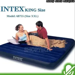 Inflatable Air Mattress With Electric Pump 6*6