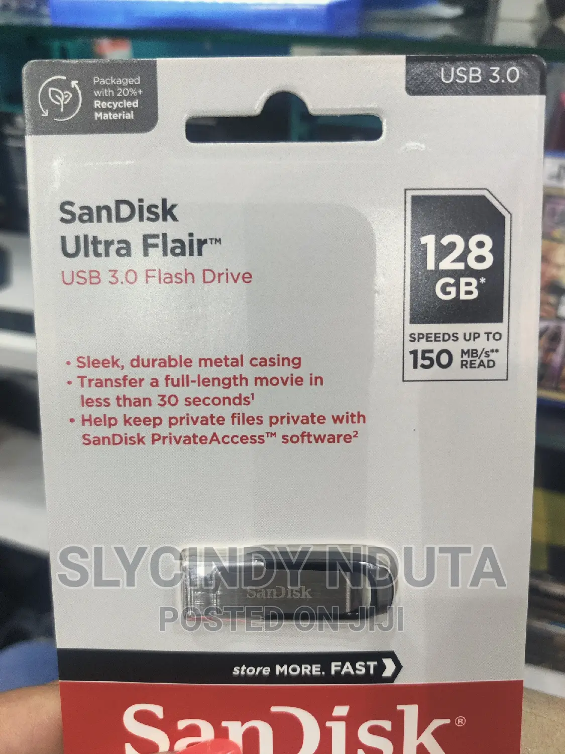 Sandisk Ultra Flair 128gb Flashdrive