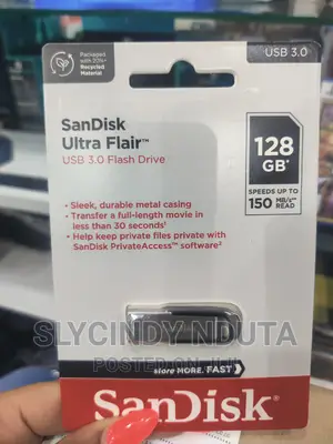 Sandisk Ultra Flair 128gb Flashdrive
