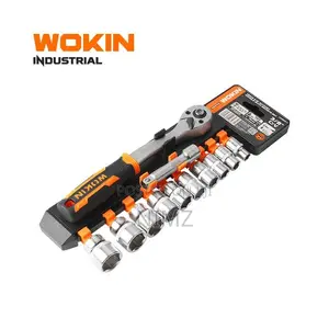 Original 12 PCS 3/8" Ratchet Handle With Sockets Set