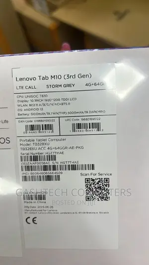 New Lenovo Tab P11 128 GB Gray