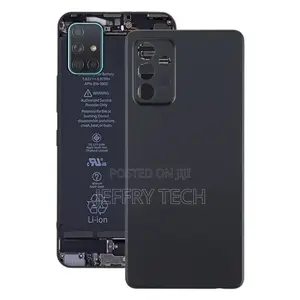 Battery Back Cover for Samsung Galaxy A72 5G(Black)