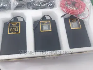Double Uhf Wireless Microphones