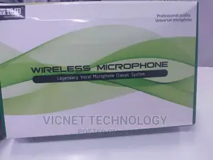 Double Uhf Wireless Microphones