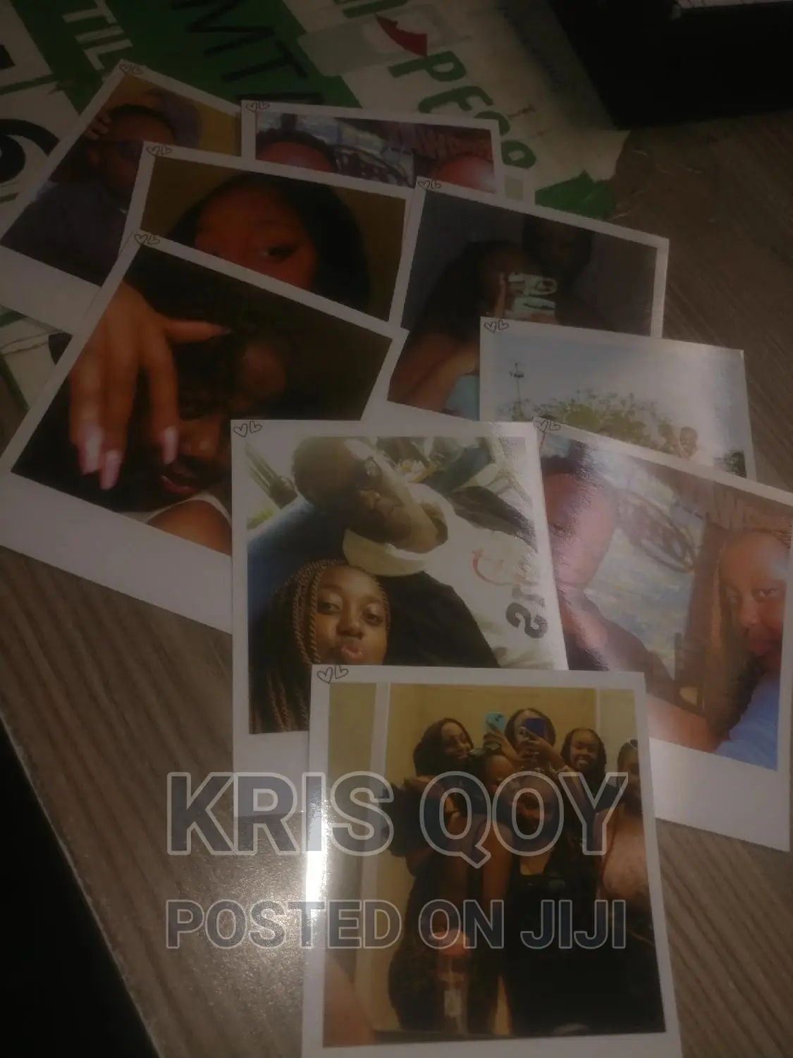 Customizable Polaroid Photos