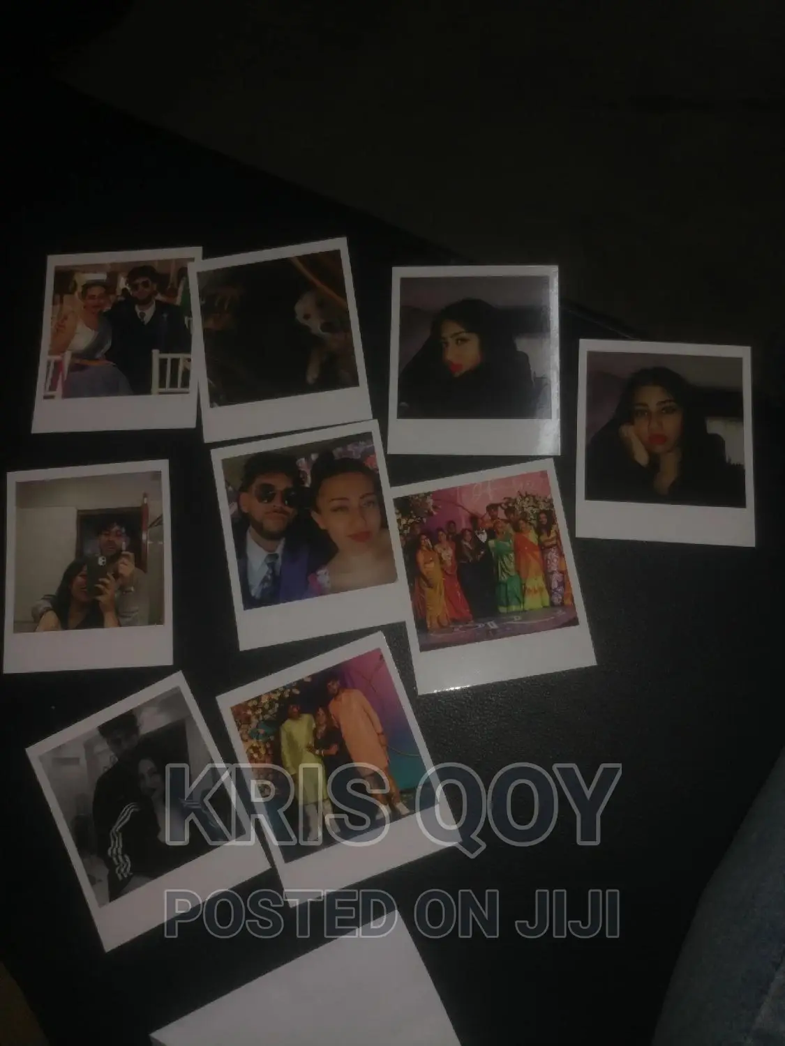 Customizable Polaroid Photos