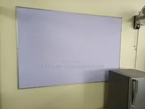 Notice Board for Schools White 7ft X 4ft