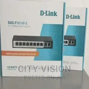 D-Link 8ge Poe+ 2ge Uplink 250m Poe Switch