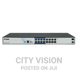 D-Link DGS-F1210-18ps-E 16-Port Gigabit Long Range 250m