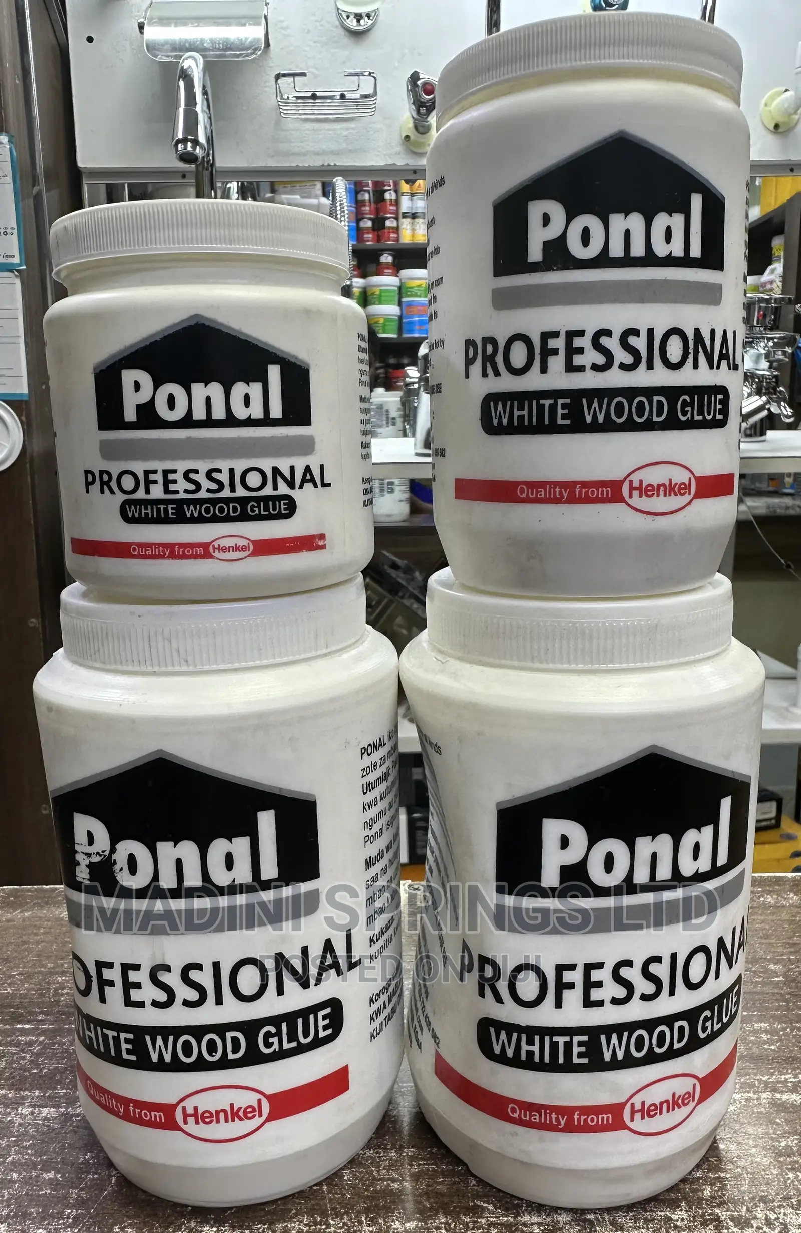 Ponal Proffesional Wood Glue(Size Available1l, 1/2l 1/4l)