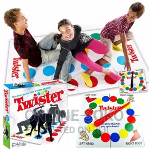 Indoor Outdoor TWISTER Kids Family Fun Game Play Mat
