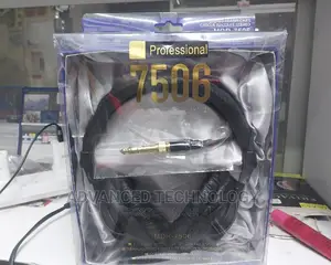 Professional Sony MDR7506 STUDIO Headphones Black