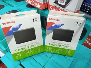 Toshiba 1tb External Hard Drive Canvio Basics 1tb