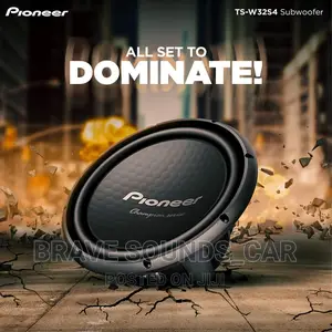 Pioneer 1500w Ts-W32s4 Super Bass Subwoofer