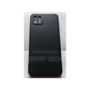 Oppo A16k Silicone Back Case -Black