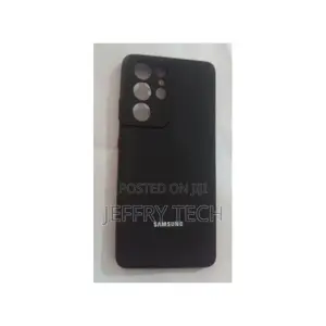 Samsung Galaxy S21 Ultra/S30 Ultra Silicone Back Case - Blac