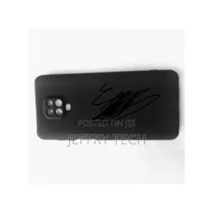 Silicon Back Case for Redmi Note 9s / Note 9 Pro Black