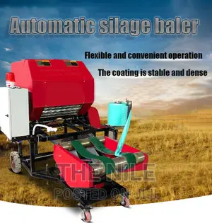 Green Storage Feed Baler Wrapping Machine for Sale