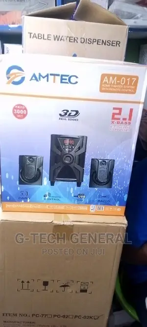 Amtec 2.1 Channel Am-017 Speaker System