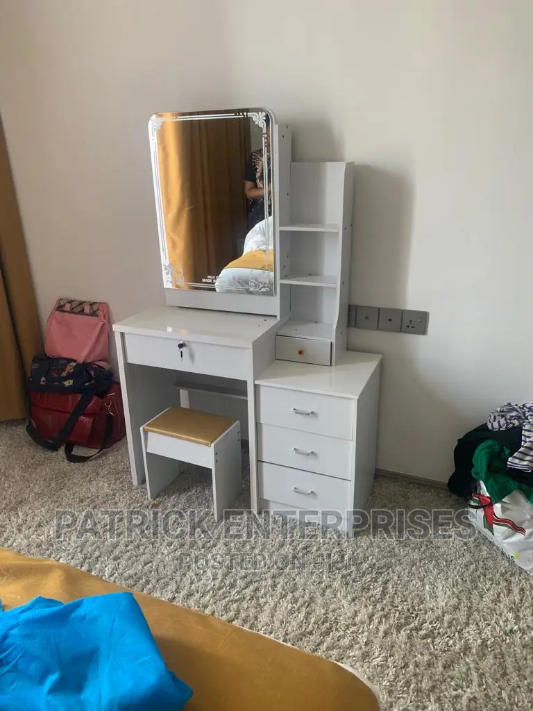 European Dressing Table With a Sliding Mirror