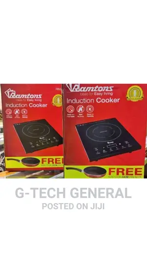 Ramtons Rm/381 Single Induction Cooker With a Free 34cm Pan