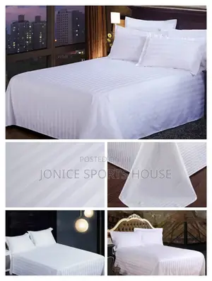 Satin Striped Bedsheets