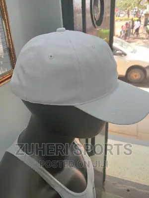 White Cap For Baseball, Golf; Sun Protection, Fashion