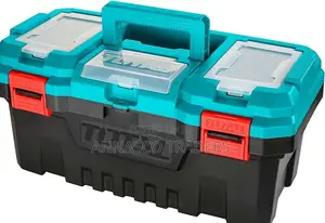 TOTAL STRONG 17" Plastic Tool Box