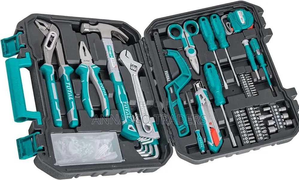 TOTAL COMPLETE 130 PCS Tools Set