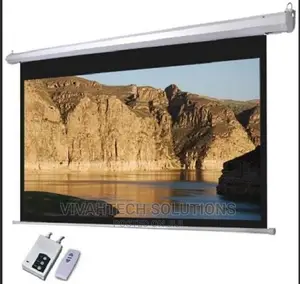.Techcom Auto Electric Projector Screen 200 X 200