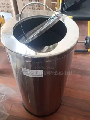 Stainless Steel Swing Type 38x38x75cm With Removable Bin