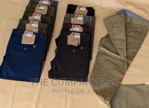 Men's Designer Casual Assorted Hard Official Khaki Pants