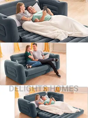 Intex Queen Size Inflatable Pull-out Sofa Bed-ca