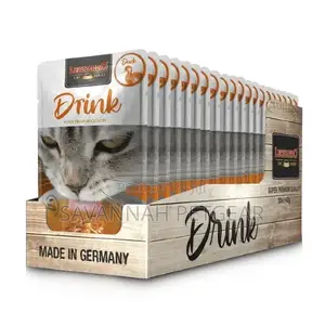 Leonardo Drink Duck Wet Cat Food - Pack of 20 Pouches