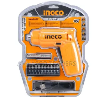 Ingco Strong Csdli0402 Lithium-Ion Cordless Screwdriver 4V
