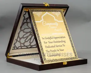 Foldable Wooden Awards