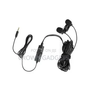 Omni-Directional Lavalier Microphone Lapel Clip-On