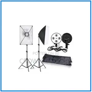 Photography 50x70cm Lighting Four Lamp Softbox Kit
