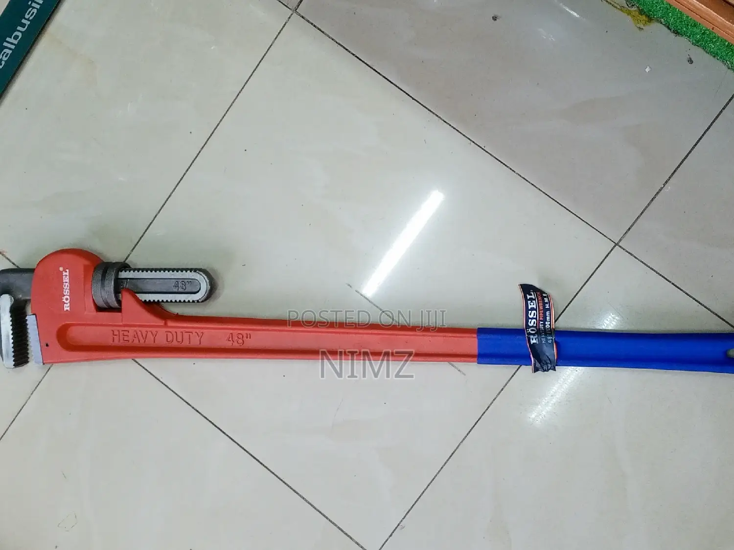 Adjustable Pipe Wrench48" Rossel