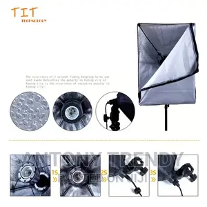Professional Continuous Light System Soft Box for Photo