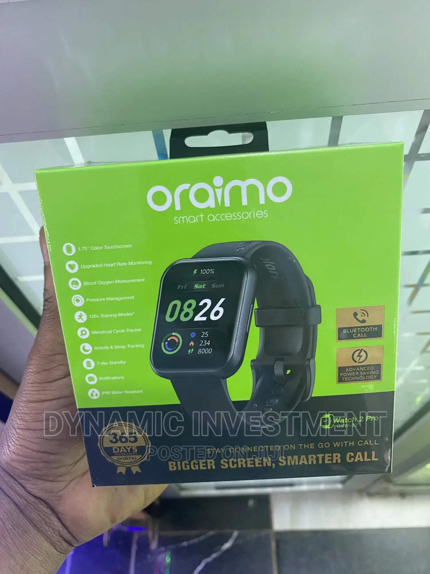 Oraimo Watch 2 Pro BT Call Smart Watch