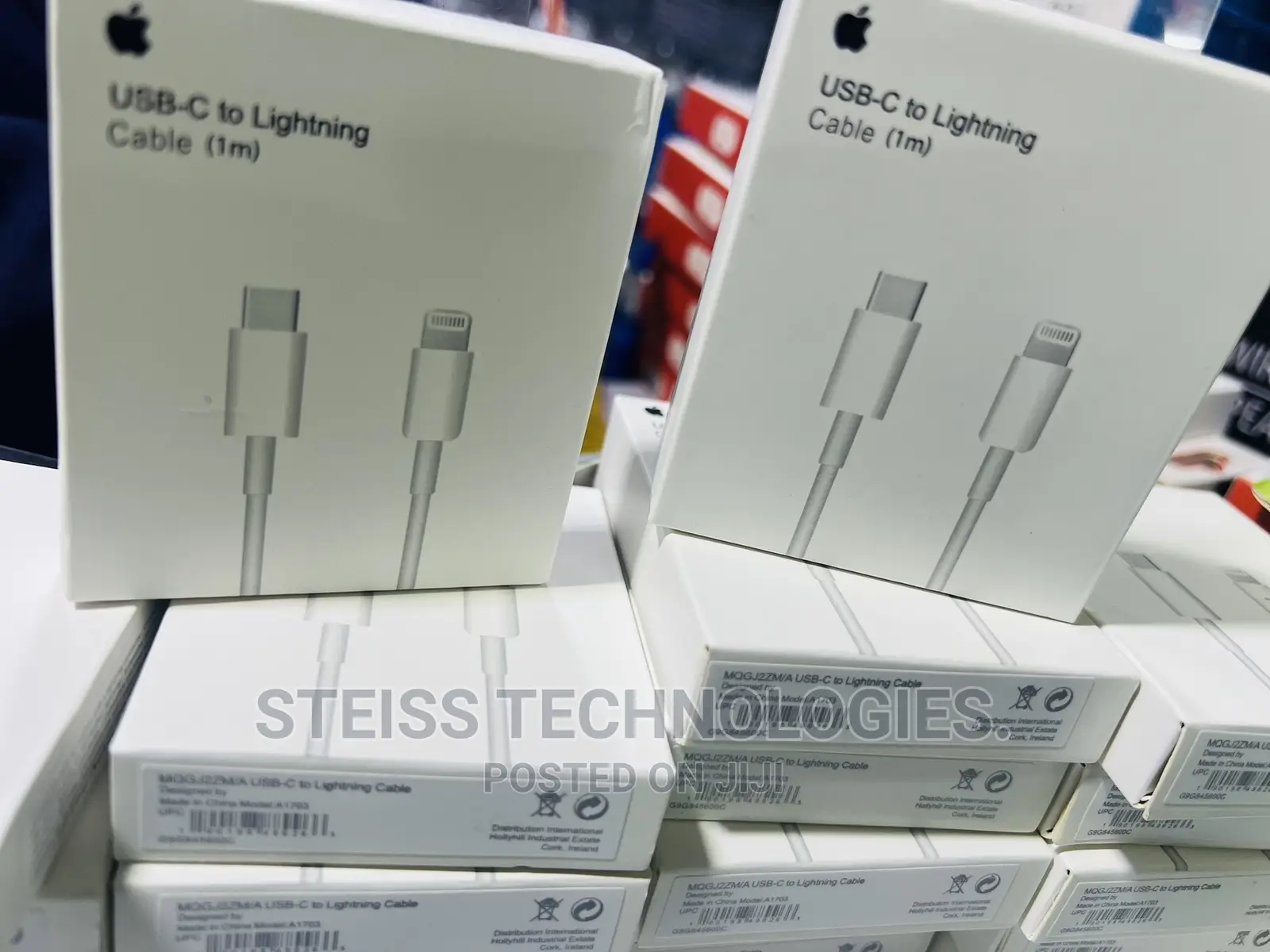 Usb C to Lightning 1m Cable.