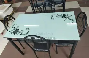 Dining Table 4 Seater (Glass)